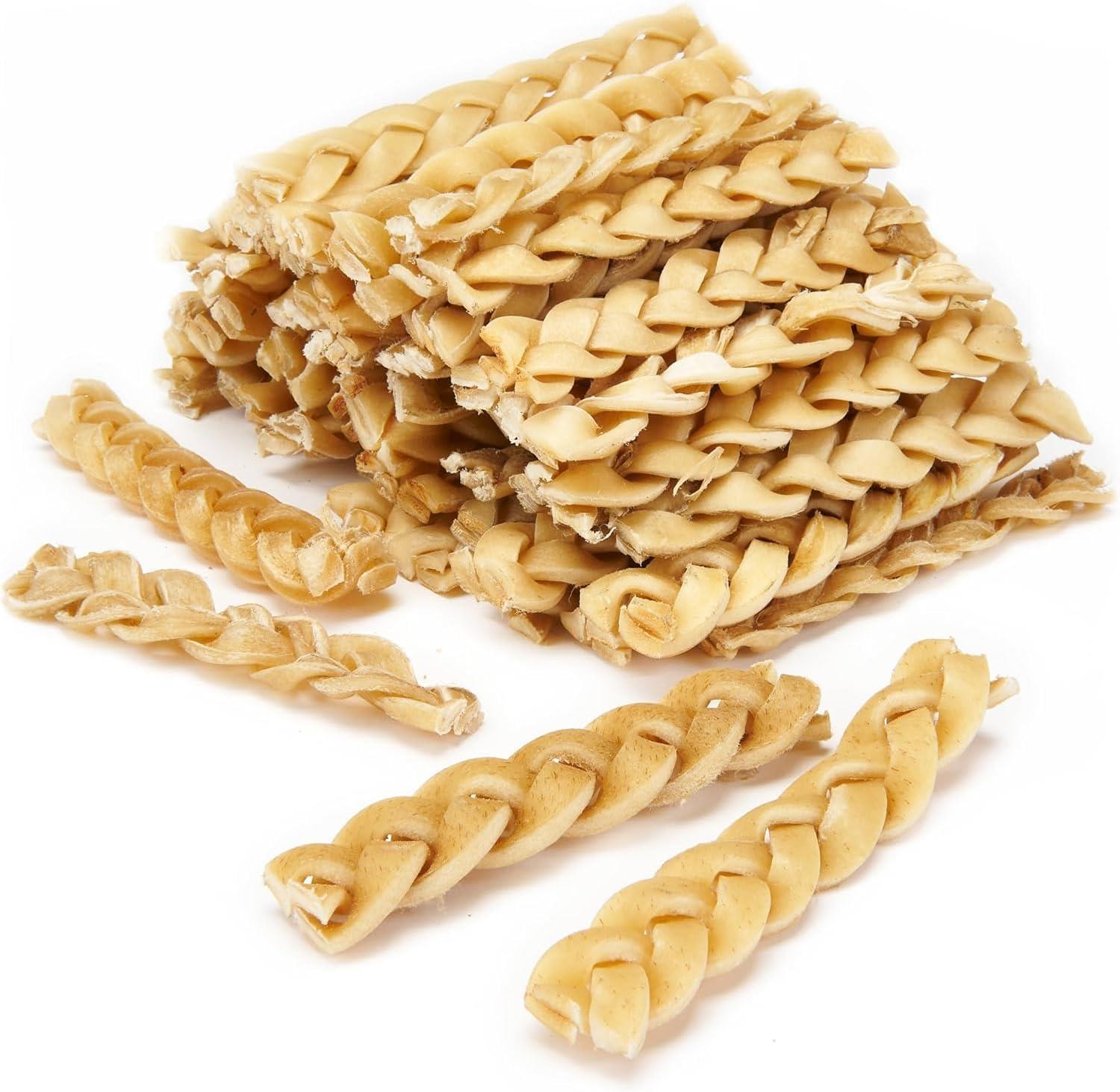 Hungry Pets Beef Skin Braided 15cm 200g Pouch