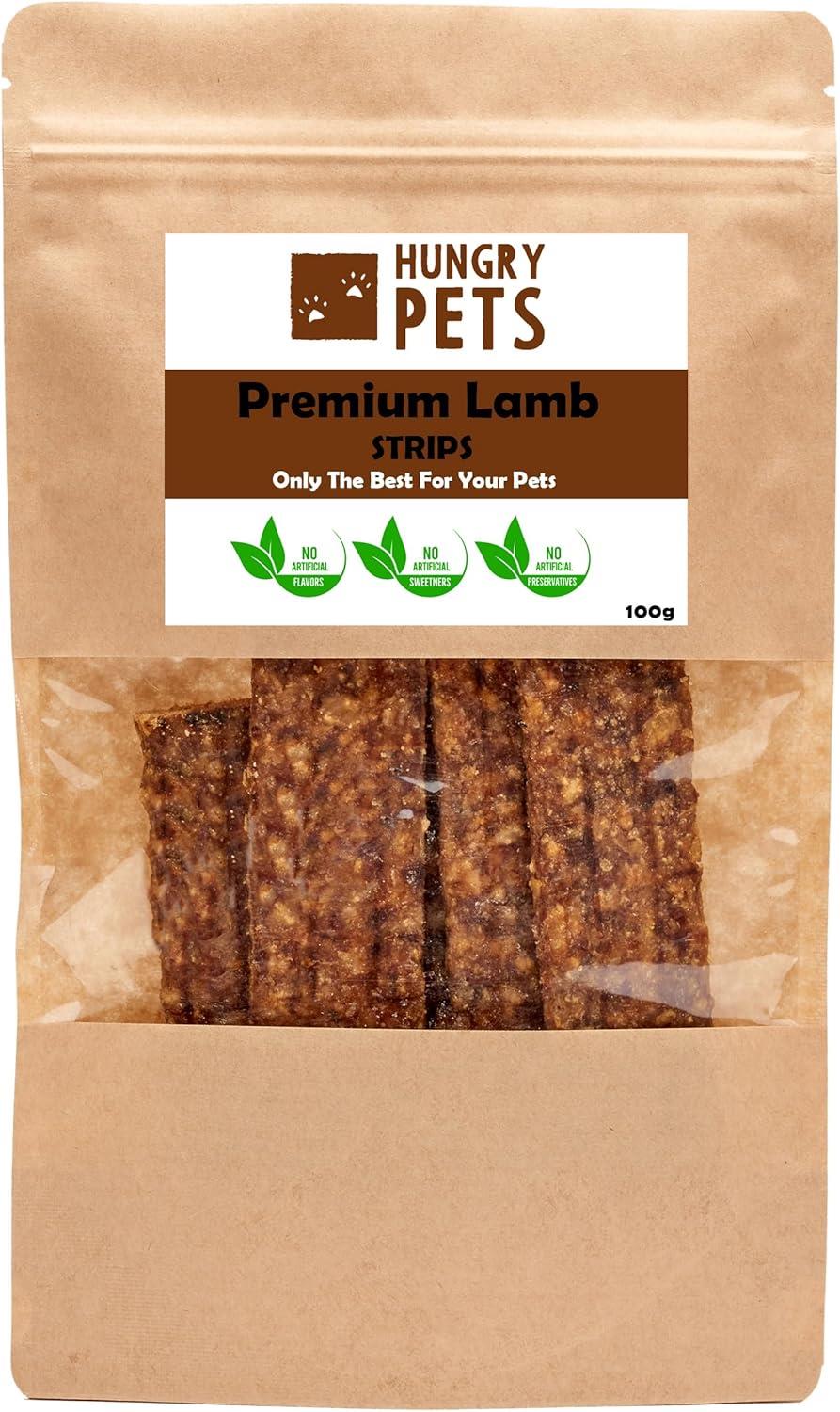 Hungry Pets Lamb Strips 100g