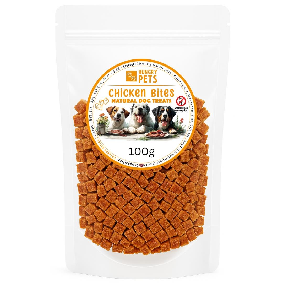 Hungry Pets 100% Chicken Bites 100g