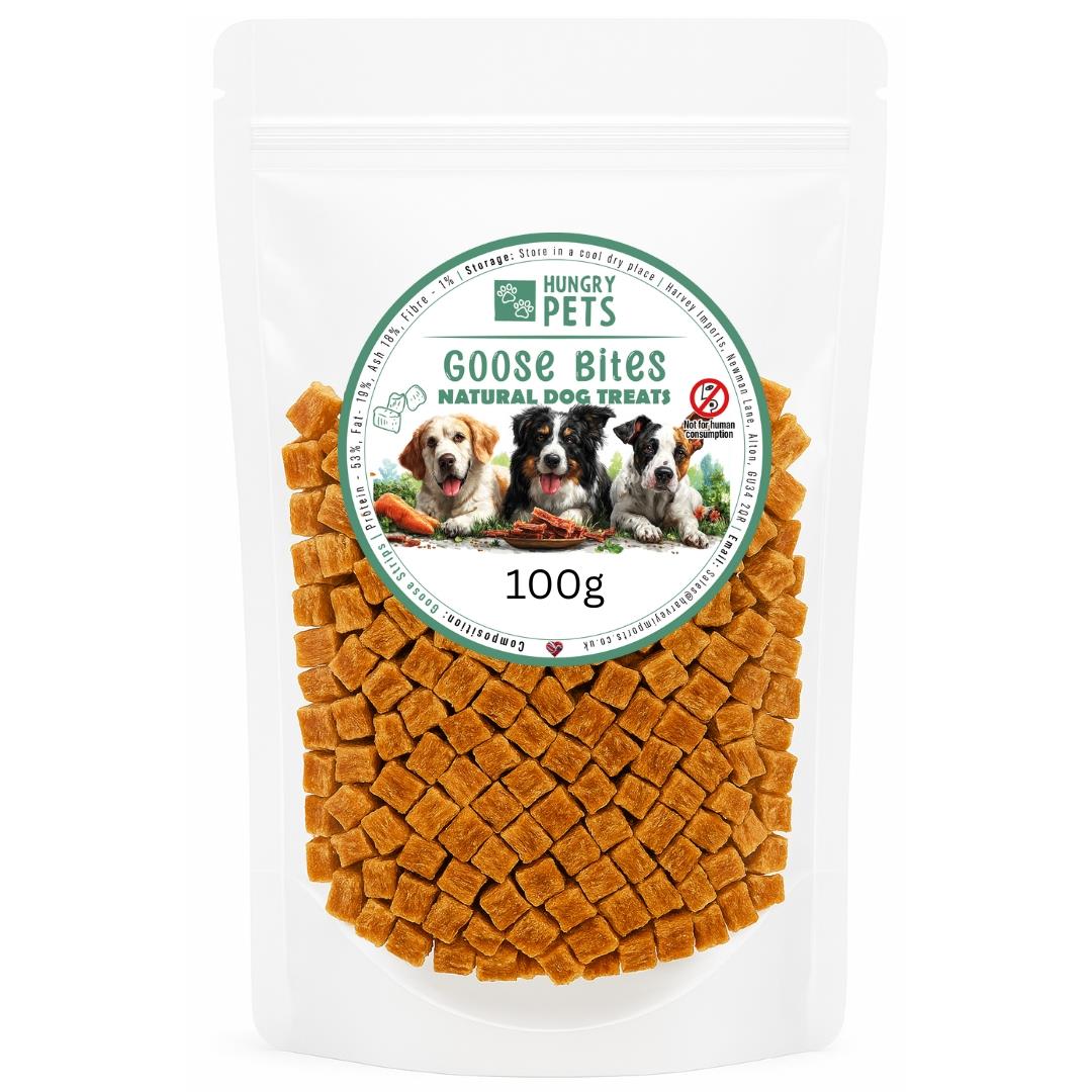 Hungry Pets 100% Goose Bites 100g