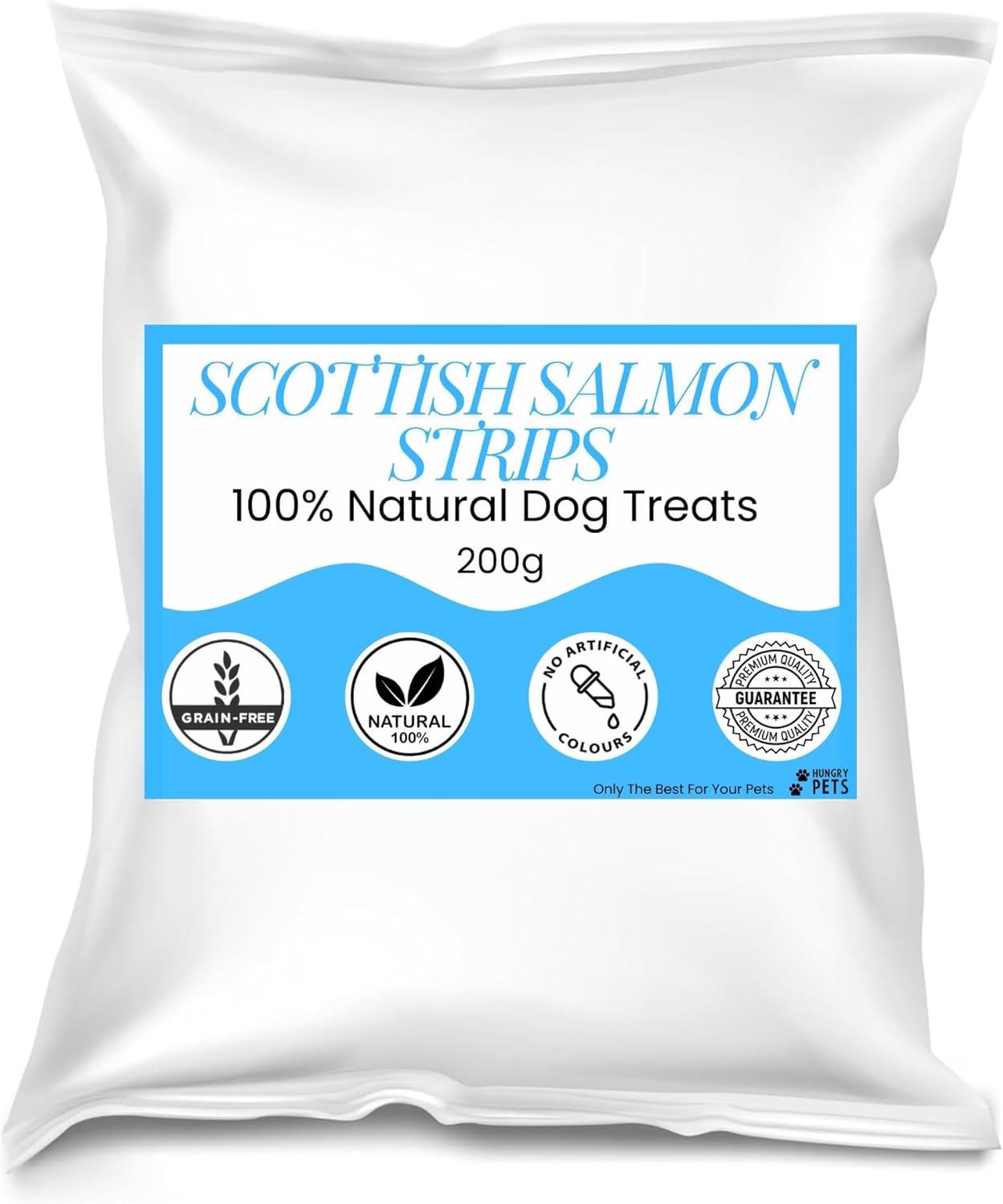 Hungry Pets Scottish Salmon Strips 200g