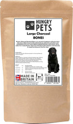 Hungry Pets Large Charcoal Bones 200g Pouch