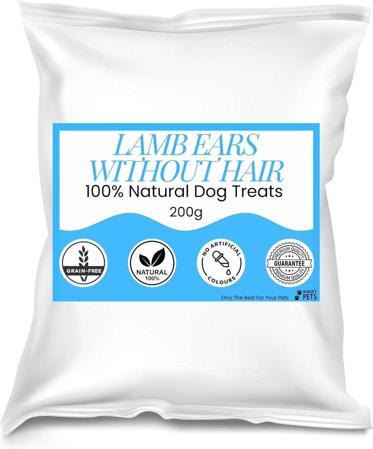 Hungry Pets Lamb Ears Without Hair 200g