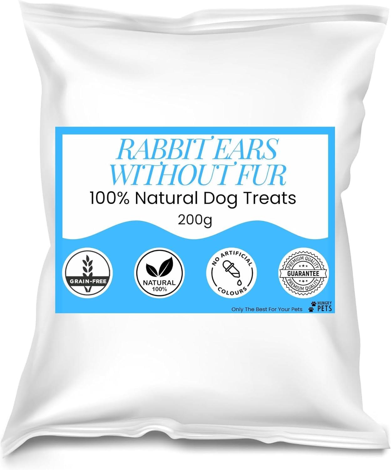 Hungry Pets Rabbit Ears Without Fur 200g