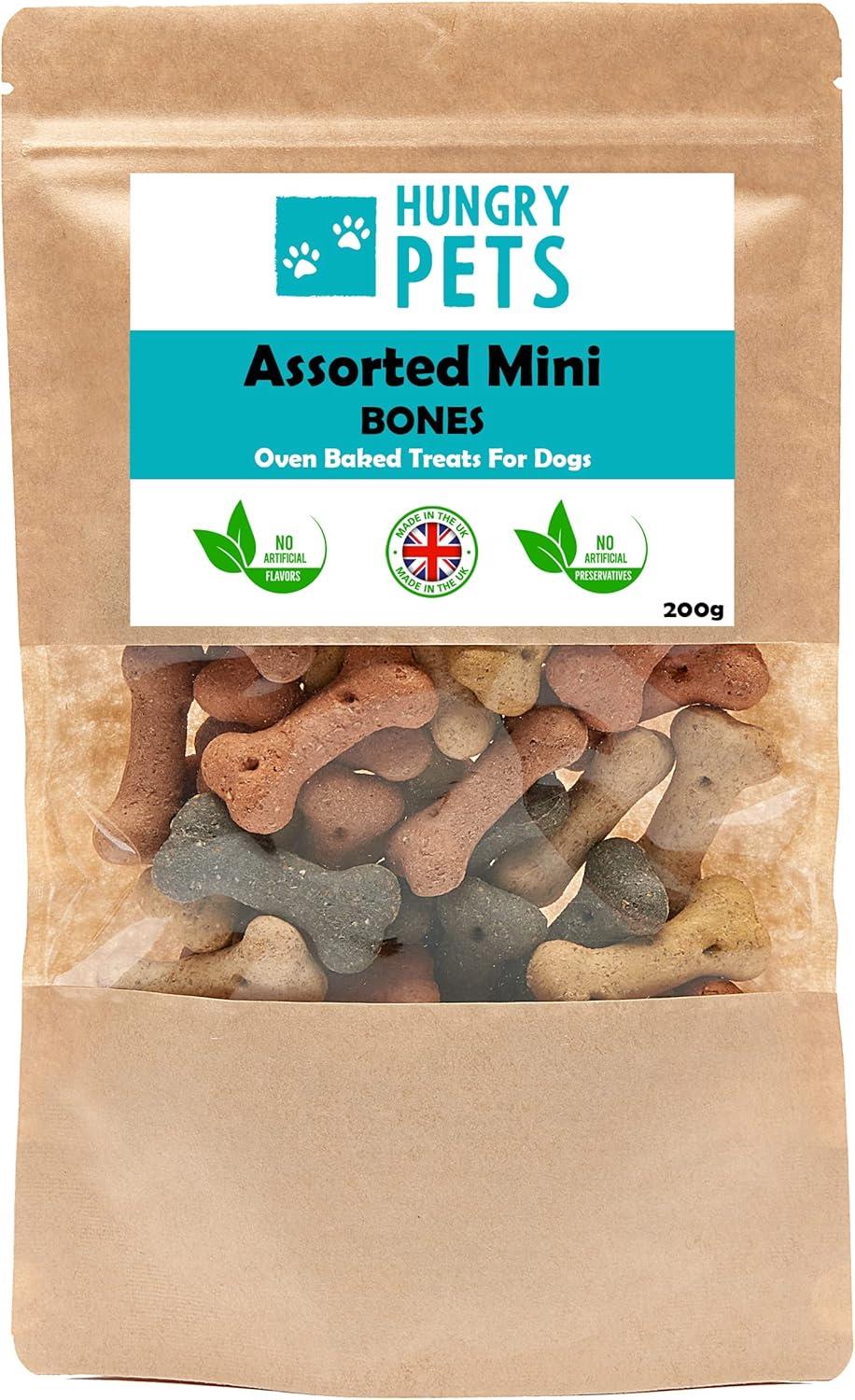 Hungry Pets Assorted Mini Bones Pouch 200g