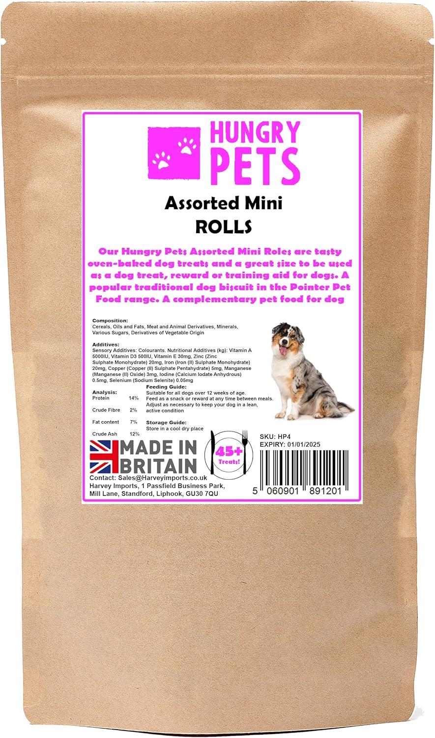 Hungry Pets Assorted Mini Rolls 200g