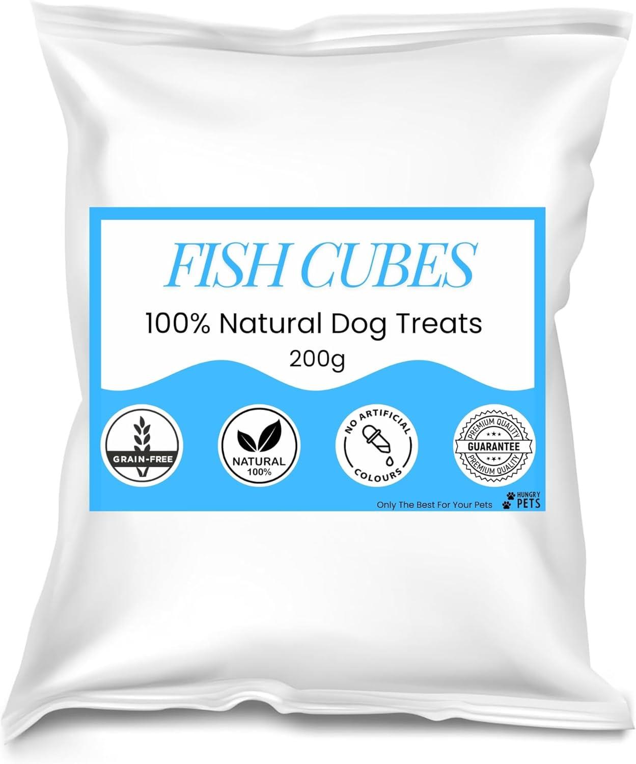 Hungry Pets Fish Cubes 200g Pouch
