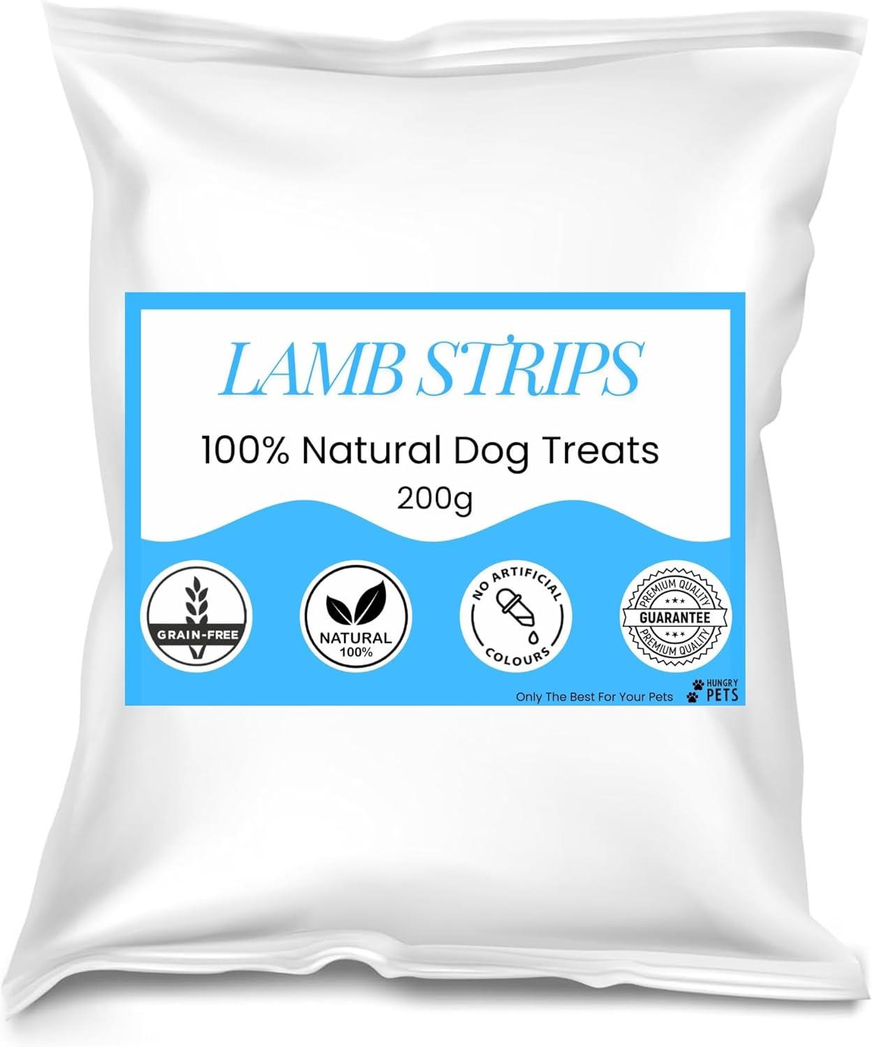 Hungry Pets Lamb Strips 200g Pouch