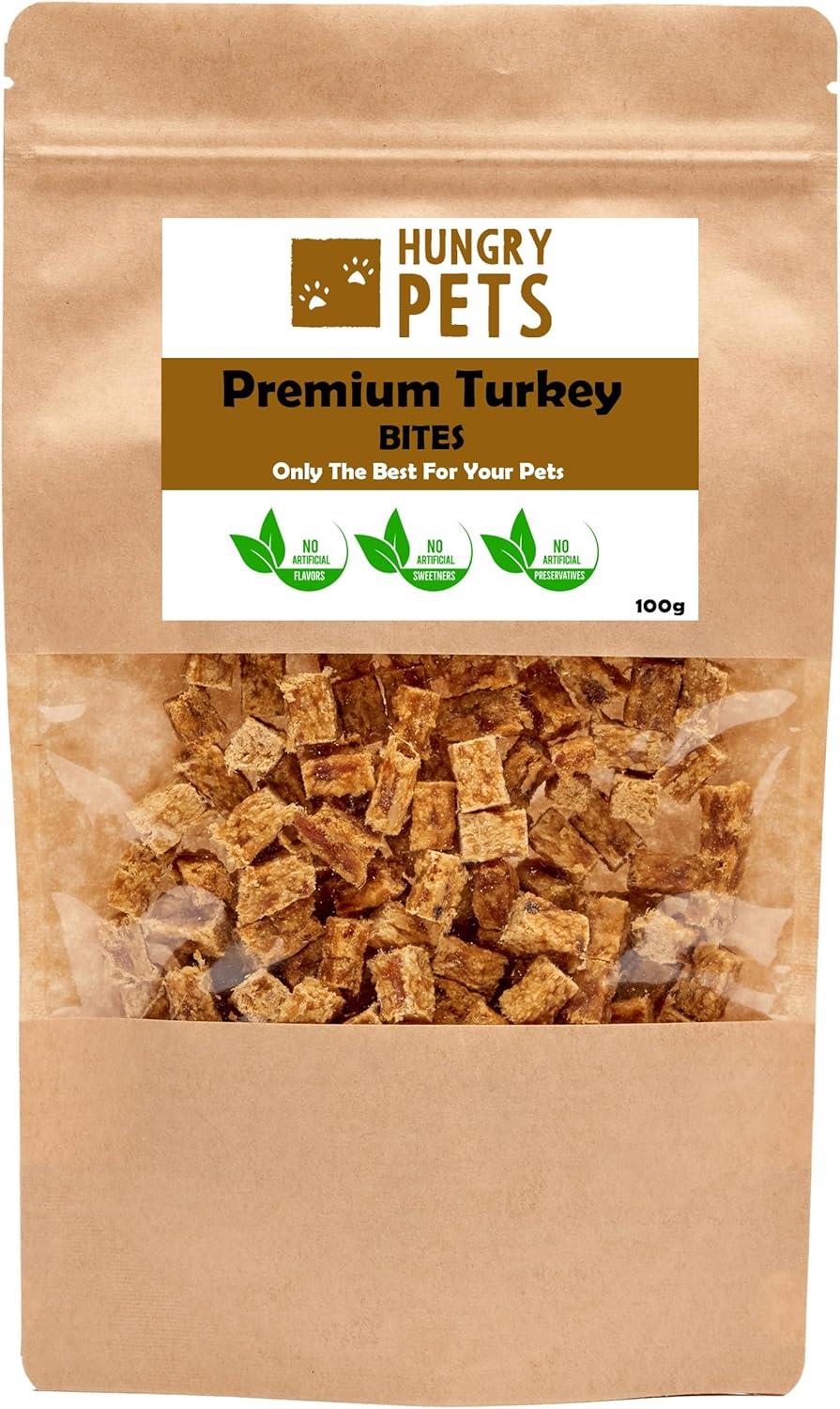 Hungry Pets Turkey Bites 100g Pouch