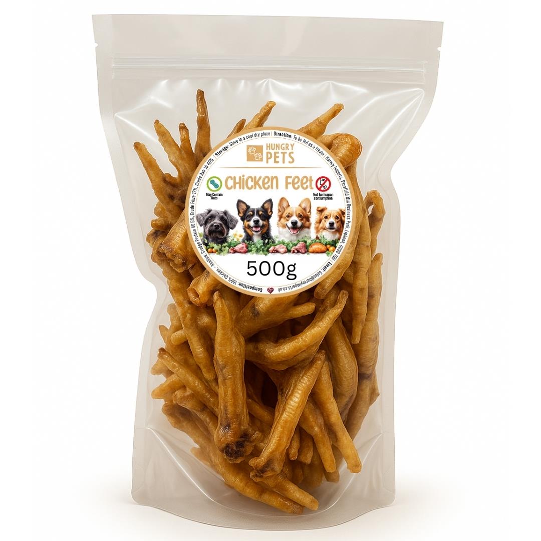Hungry Pets Chicken Feet 500g