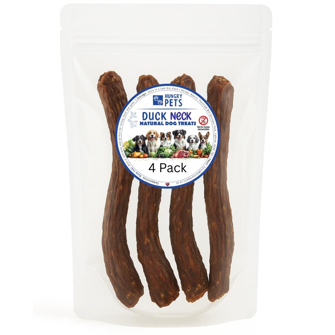 Hungry Pets Duck Necks 4 Pack
