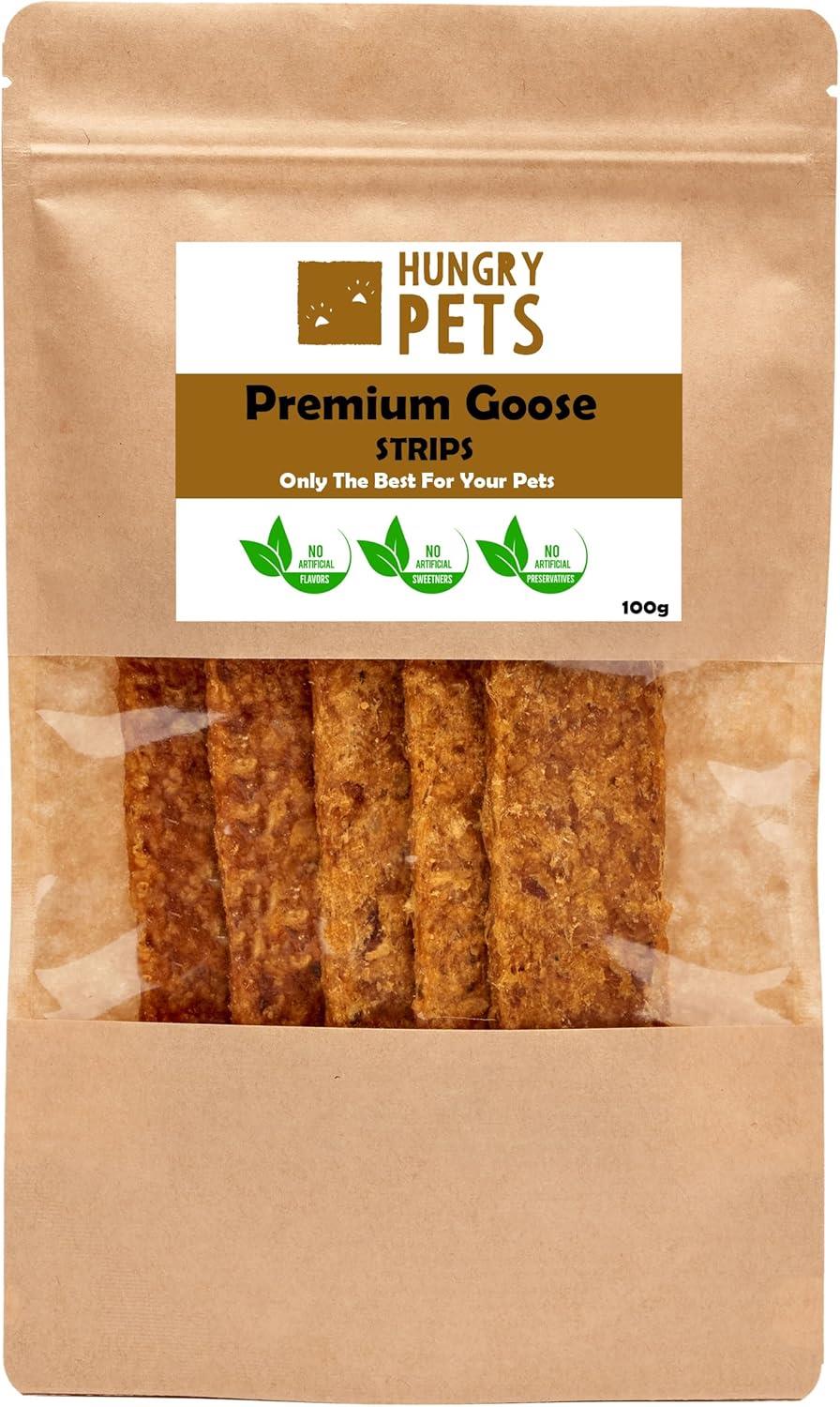 Hungry Pets Goose Strips 100g