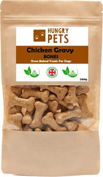 Hungry Pets Chicken Gravy Bones 200g Pouch