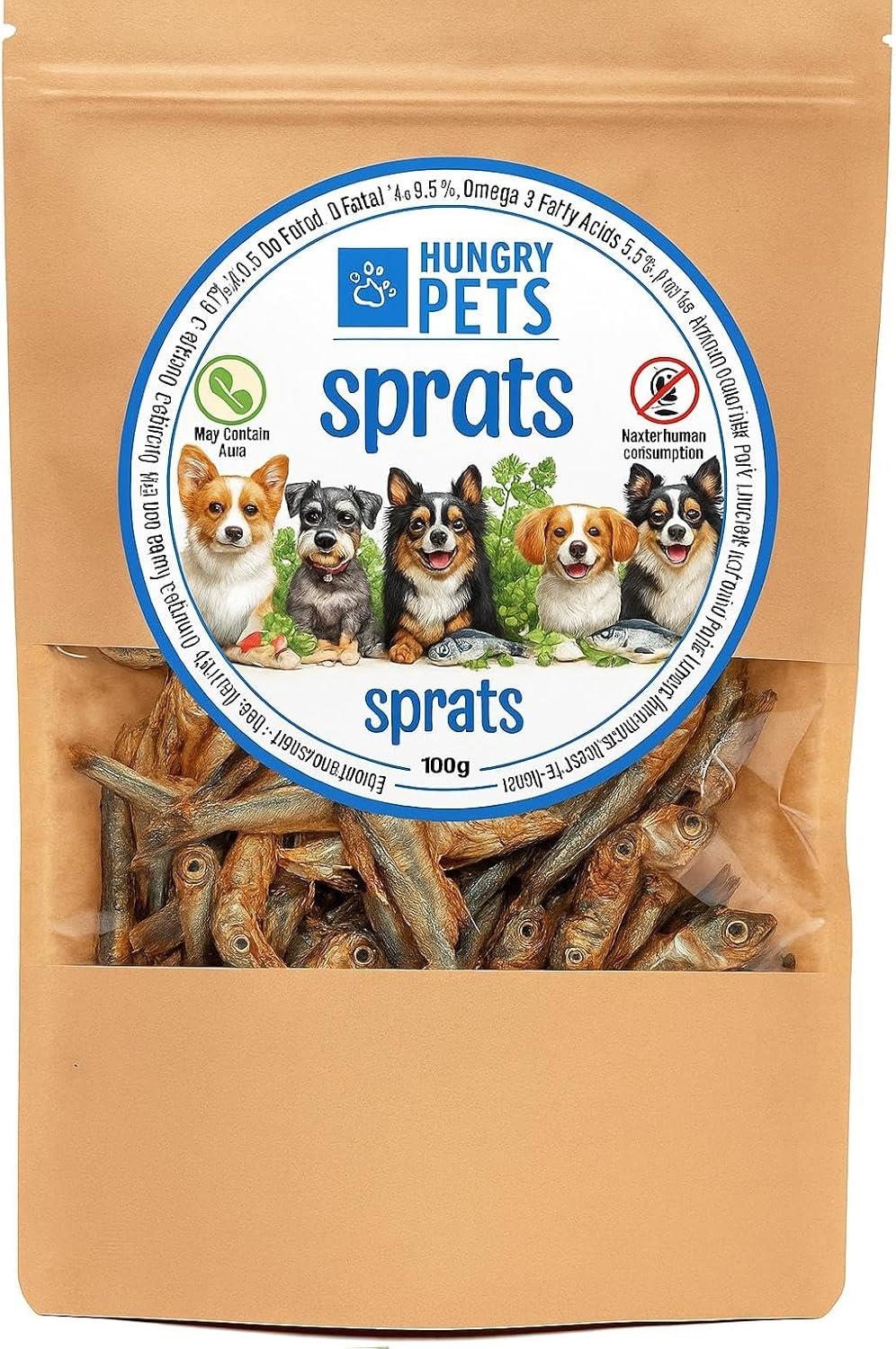 Hungry Pets Fish Sprats 100g