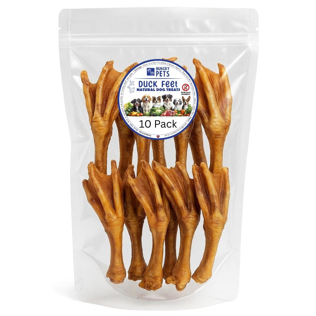 Hungry Pets Duck Feet 10 Pack