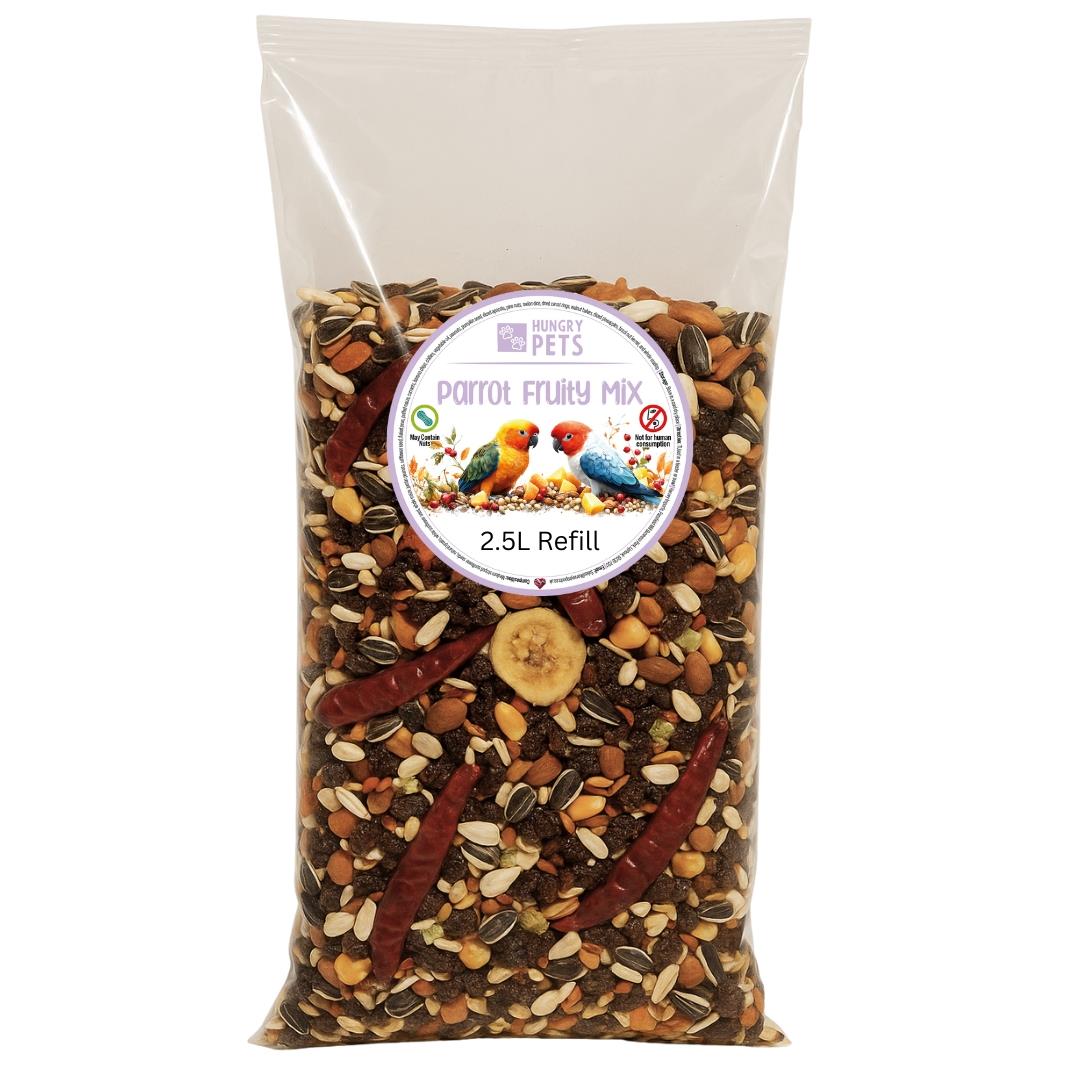 Hungry Pets Parrot Food 2.5L Refill