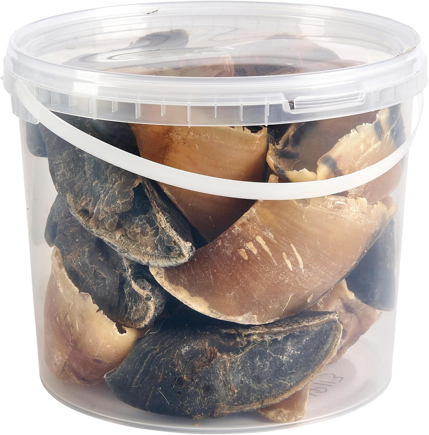 Hungry Pets Cow Hooves 5L Tub