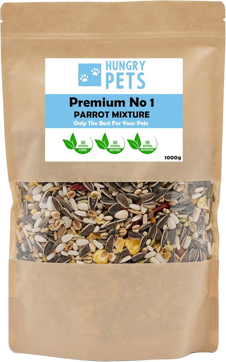 Hungry Pets No.1 Parrot Food 1000g